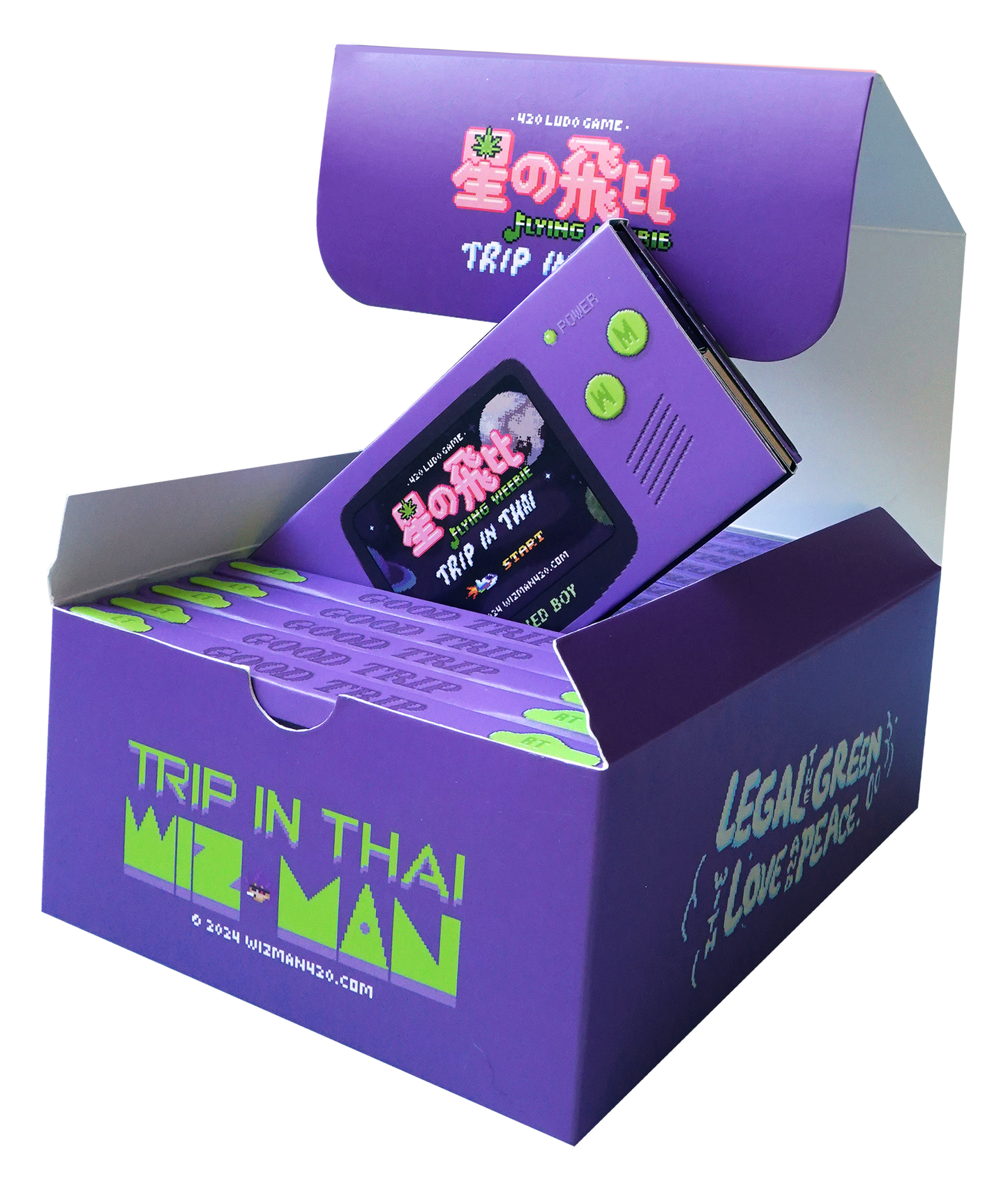 👉 6-Pack Mixed Bundle – Wizman All-in-One Rolling Papers (6 Packs)